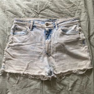 Wild fable acid wash Jean cutout shorts
